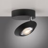 Paul Neuhaus Lampor Oculis Taklampa LED Svart, 1-ljuskällor