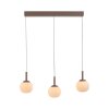 Leuchten Direkt NAMI Pendelbelysning LED Sandfärgad, 3-ljuskällor