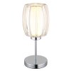 Globo Maribel Bordslampa Krom, 1-ljuskällor