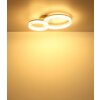 Globo Zara Taklampa LED Sandfärgad, Vit, 1-ljuskällor