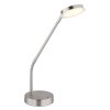 Globo Silvio Bordslampa LED Nickel matt, 1-ljuskällor