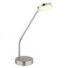 Globo Silvio Bordslampa LED Nickel matt, 1-ljuskällor