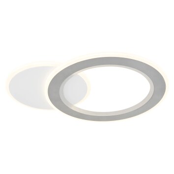 Globo Mavis Taklampa LED Vit, 1-ljuskällor, Fjärrkontroll, Färgväxlare