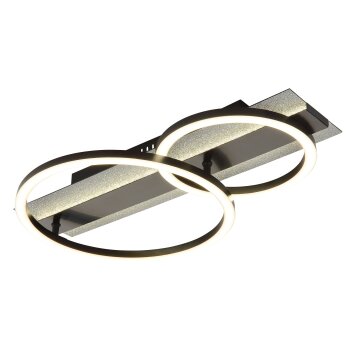 Globo Norberto Taklampa LED Svart, Silver, 1-ljuskällor