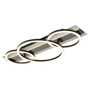 Globo Norberto Taklampa LED Svart, Silver, 1-ljuskällor