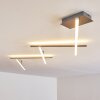 Lacure Taklampa LED Nickel matt, 5-ljuskällor