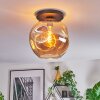 Ripoll Taklampa, kullampa Amber, 1-ljuskällor