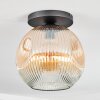 Ripoll Taklampa, kullampa Amber, Klart, 1-ljuskällor