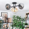 Gastor Taklampa, kullampa Amber, Klart, Rökfärger, 3-ljuskällor
