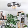 Gastor Taklampa, kullampa Amber, Klart, Rökfärger, 3-ljuskällor