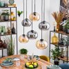 Apedo Pendellampa, Pendelbelysning Amber, Rökfärger, 6-ljuskällor