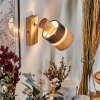 Fallhagen Vägglampa, Väggspotlight Krom, Trä ljus, 1-ljuskällor