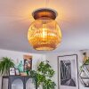 Ripoll Taklampa, kullampa Amber, 1-ljuskällor