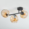 Ripoll Taklampa, kullampa Amber, 3-ljuskällor