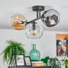 Ripoll Taklampa, kullampa Amber, Klart, Rökfärger, 3-ljuskällor