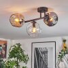 Ripoll Taklampa, kullampa Amber, Klart, Rökfärger, 3-ljuskällor