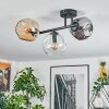 Ripoll Taklampa, kullampa Amber, Klart, Rökfärger, 3-ljuskällor
