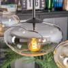Mertola Pendellampa, Pendelbelysning Amber, Klart, Rökfärger, 3-ljuskällor