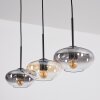 Mertola Pendellampa, Pendelbelysning Amber, Klart, Rökfärger, 3-ljuskällor