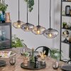 Mertola Pendellampa, Pendelbelysning Amber, Klart, Rökfärger, 4-ljuskällor