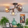 Koyoto Taklampa, kullampa Amber, Klart, Rökfärger, 3-ljuskällor