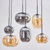 Apedo Pendellampa, kullampa, Pendelbelysning Amber, Rökfärger, 6-ljuskällor