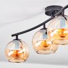 Koyoto Taklampa, kullampa Amber, 4-ljuskällor