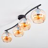 Koyoto Taklampa, kullampa Amber, 4-ljuskällor