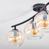 Koyoto Taklampa, kullampa Amber, Klart, 4-ljuskällor