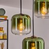 Lauden Pendellampa, Pendelbelysning Grön, Klart, 3-ljuskällor
