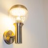 Cordova vägglampa utomhus, Vägglampa LED Färg i rostfritt stål, 1-ljuskällor