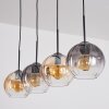 Koyoto Pendellampa, kullampa, Pendelbelysning Amber, Klart, Rökfärger, 4-ljuskällor