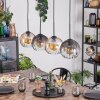 Koyoto Pendellampa, kullampa, Pendelbelysning Amber, Klart, Rökfärger, 4-ljuskällor