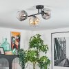 Ripoll Taklampa, kullampa Amber, Klart, Rökfärger, 3-ljuskällor
