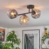 Ripoll Taklampa, kullampa Amber, Klart, Rökfärger, 3-ljuskällor