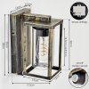 Portalis vägglampa utomhus, Vägglampa Guld, Svart, 1-ljuskällor, Rörelsedetektor