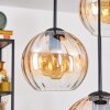 Koyoto Pendellampa, kullampa, Pendelbelysning 35 cm Amber, Klart, 4-ljuskällor