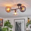 Koyoto Taklampa, kullampa Amber, Klart, Rökfärger, 3-ljuskällor