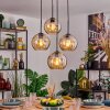 Koyoto Pendellampa, kullampa, Pendelbelysning Amber, 4-ljuskällor