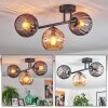 Koyoto Taklampa, kullampa Amber, Rökfärger, 3-ljuskällor