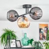 Koyoto Taklampa, kullampa Amber, Rökfärger, 3-ljuskällor