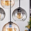 Koyoto Pendellampa, kullampa, Pendelbelysning Amber, Klart, Rökfärger, 4-ljuskällor