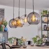 Koyoto Pendellampa, kullampa, Pendelbelysning Amber, Klart, Rökfärger, 4-ljuskällor
