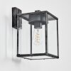 Gramilla vägglampa utomhus, Vägglampa Svart, Silver, 1-ljuskällor
