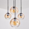 Koyoto Pendellampa, kullampa, Pendelbelysning Amber, Klart, 4-ljuskällor