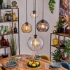 Koyoto Pendellampa, kullampa, Pendelbelysning Amber, Klart, Rökfärger, 4-ljuskällor