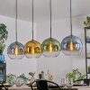 Koyoto Pendellampa, kullampa, Pendelbelysning Blå, Guld, Grön, Klart, 4-ljuskällor