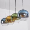 Koyoto Pendellampa, kullampa, Pendelbelysning Blå, Guld, Grön, Klart, 4-ljuskällor