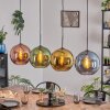Koyoto Pendellampa, kullampa, Pendelbelysning Blå, Guld, Grön, Kopparfärg, 4-ljuskällor