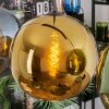 Koyoto Pendellampa, kullampa, Pendelbelysning Blå, Guld, Grön, 4-ljuskällor